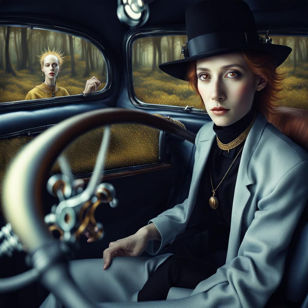 Magical Surreal Celebration in a Photorealistic Style