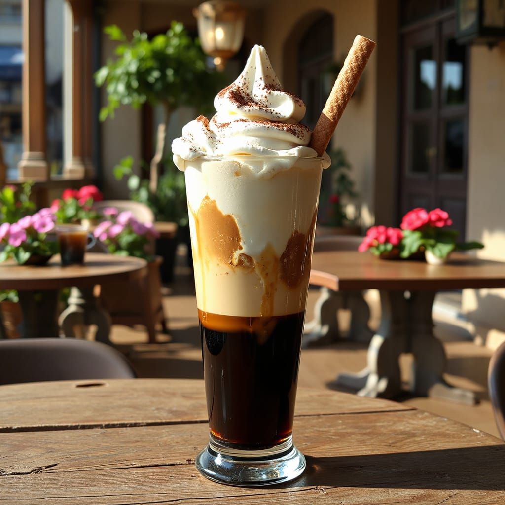 Eiskaffee Eleganza — Coffee Meets Creamy Delight