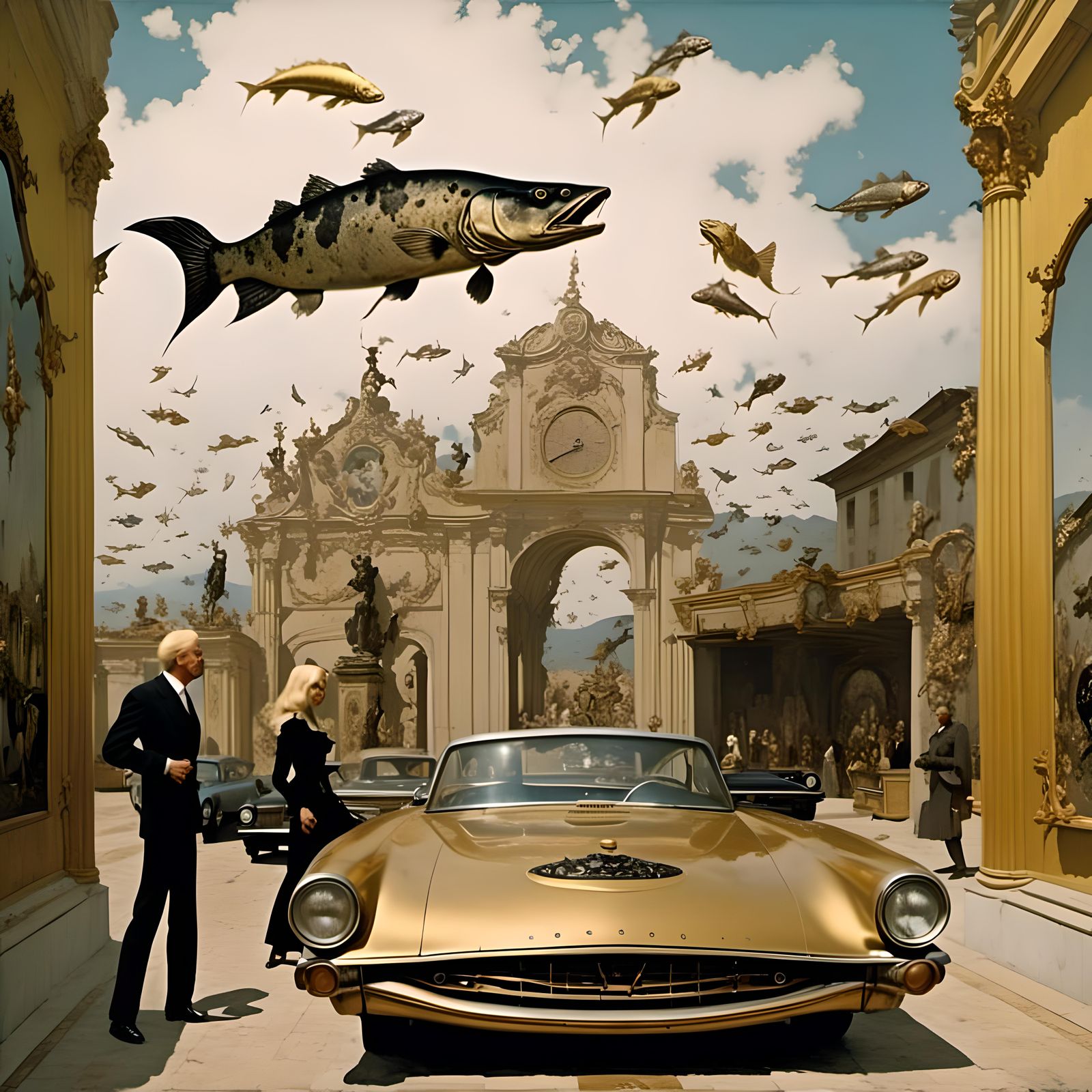 "Darling shall I drive?"