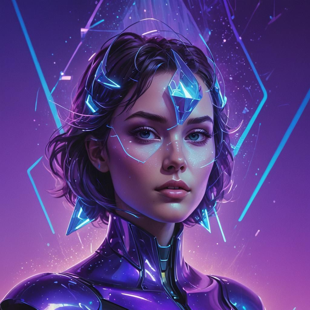 Purple Womam