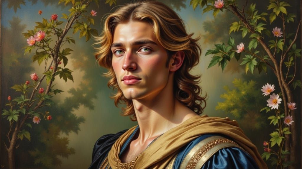 Tommaso dei Cavalieri Portrait in Renaissance Style