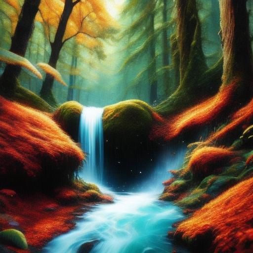 Fairies in Silhouette: A Stunning Full-Color Scene