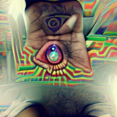 Psychedelic Third Eye: A Vibrant Vision