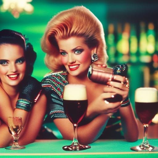 1980s magazine advertisement for "PIGMUD" beer!