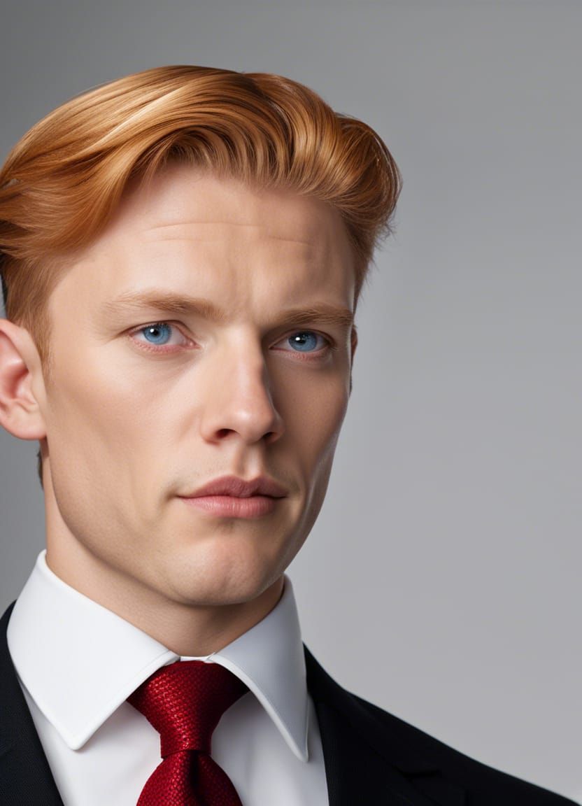 Professional Portrait of a Man in Dark Suit