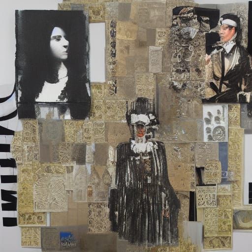 Material Girl Seeking Wealth, Inspired by Classic Artistry