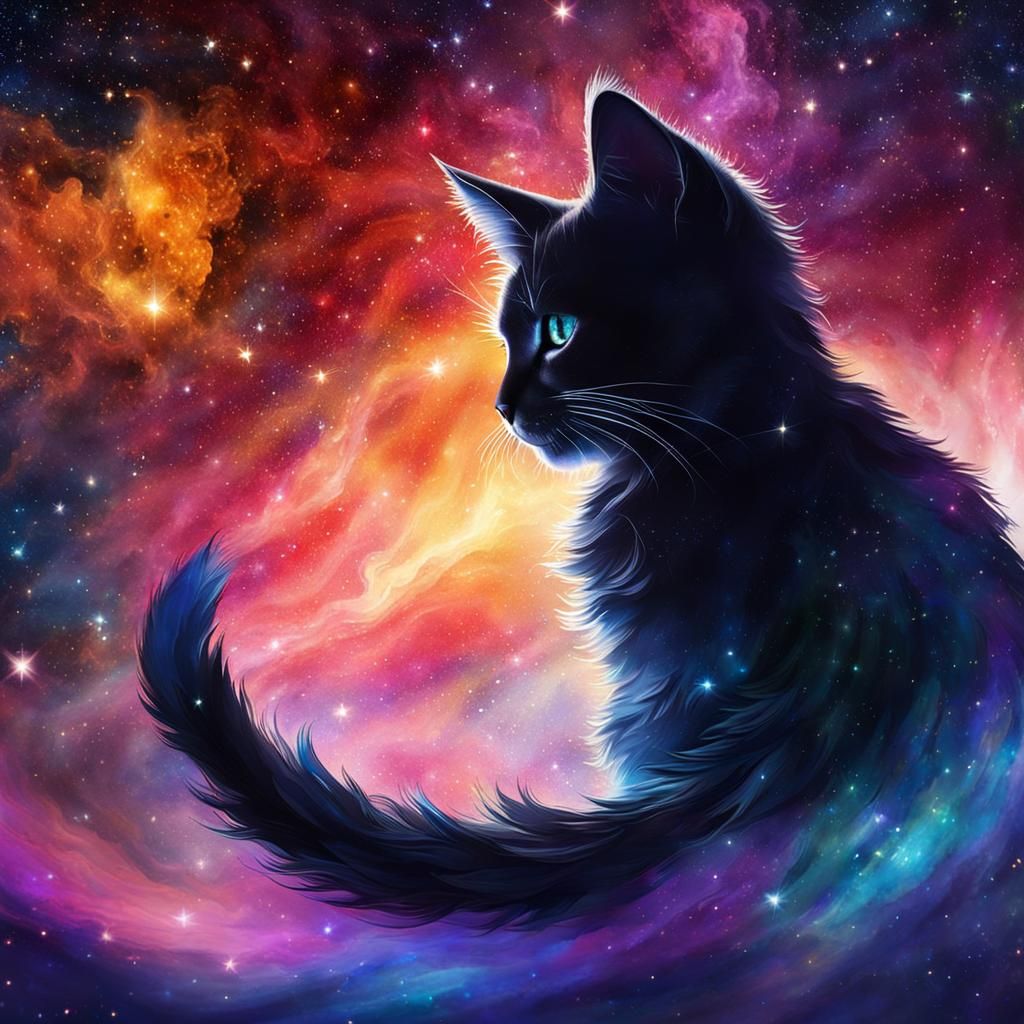 Nebula kitten