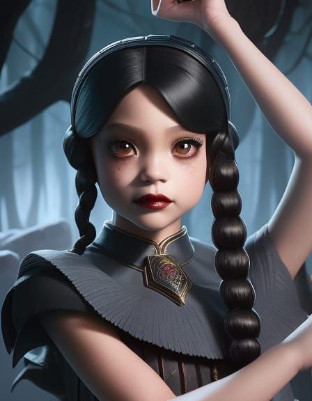 Wednesday Addams Fan Art