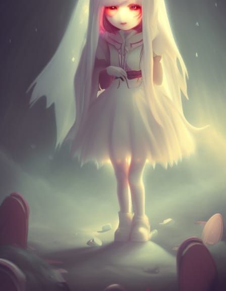 Ghoul Girls (Kawaii/Chibi variant) First Day of Ghoul School