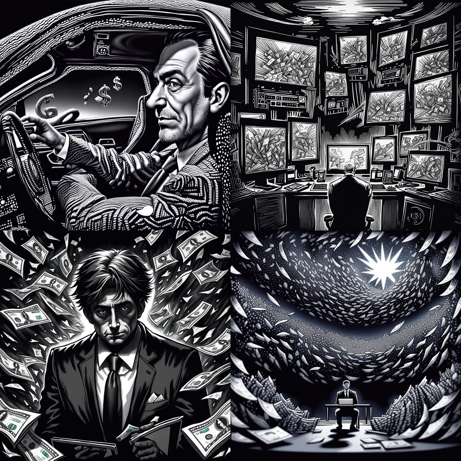 Financial Tycoon Soars to Cosmic Wealth