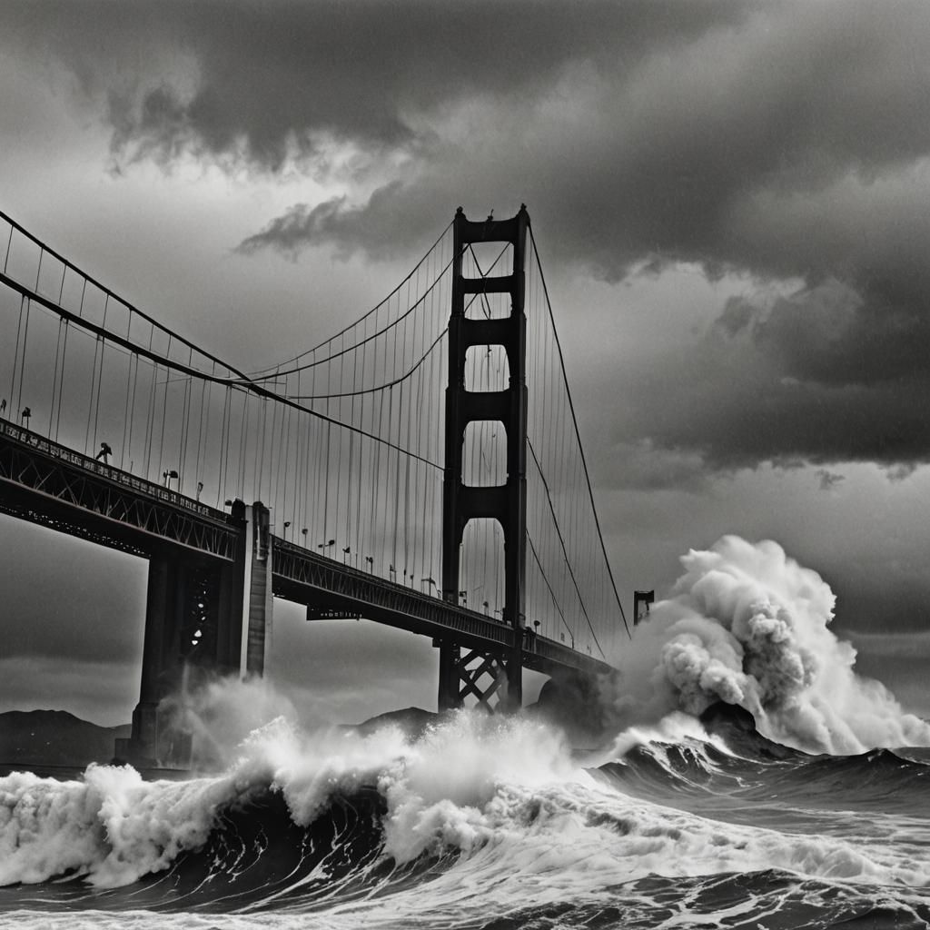 golden gate is falling down