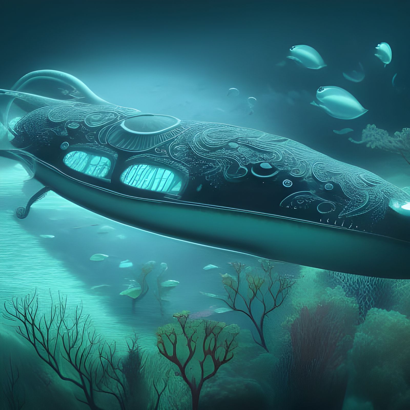 A whale of a submarine