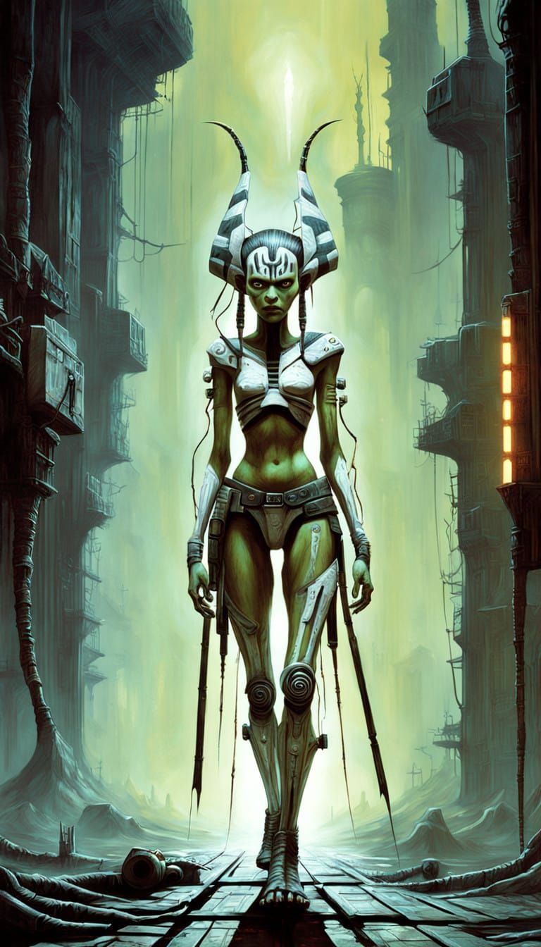 Frankenstein's Ahsoka: A Biomechanical Monstrosity