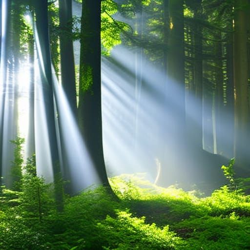 Enchanted Forest: Divine Light and Elf King