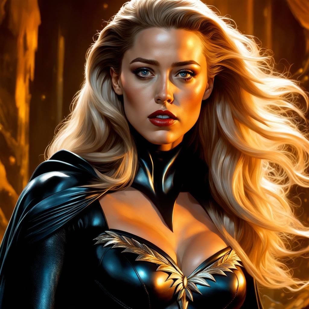 Amber Heard as Death from Marvel comics