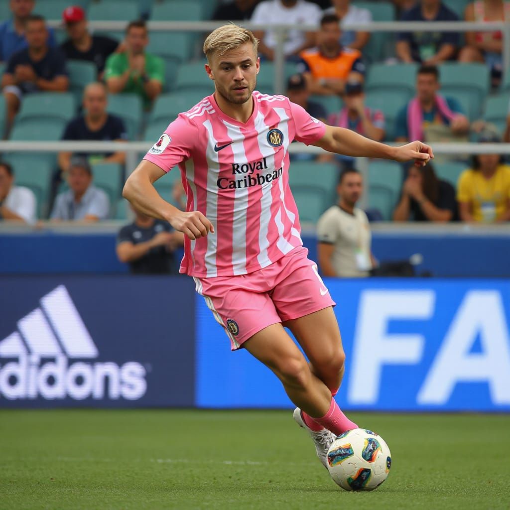 Ryan Salor playing for Inter Miami