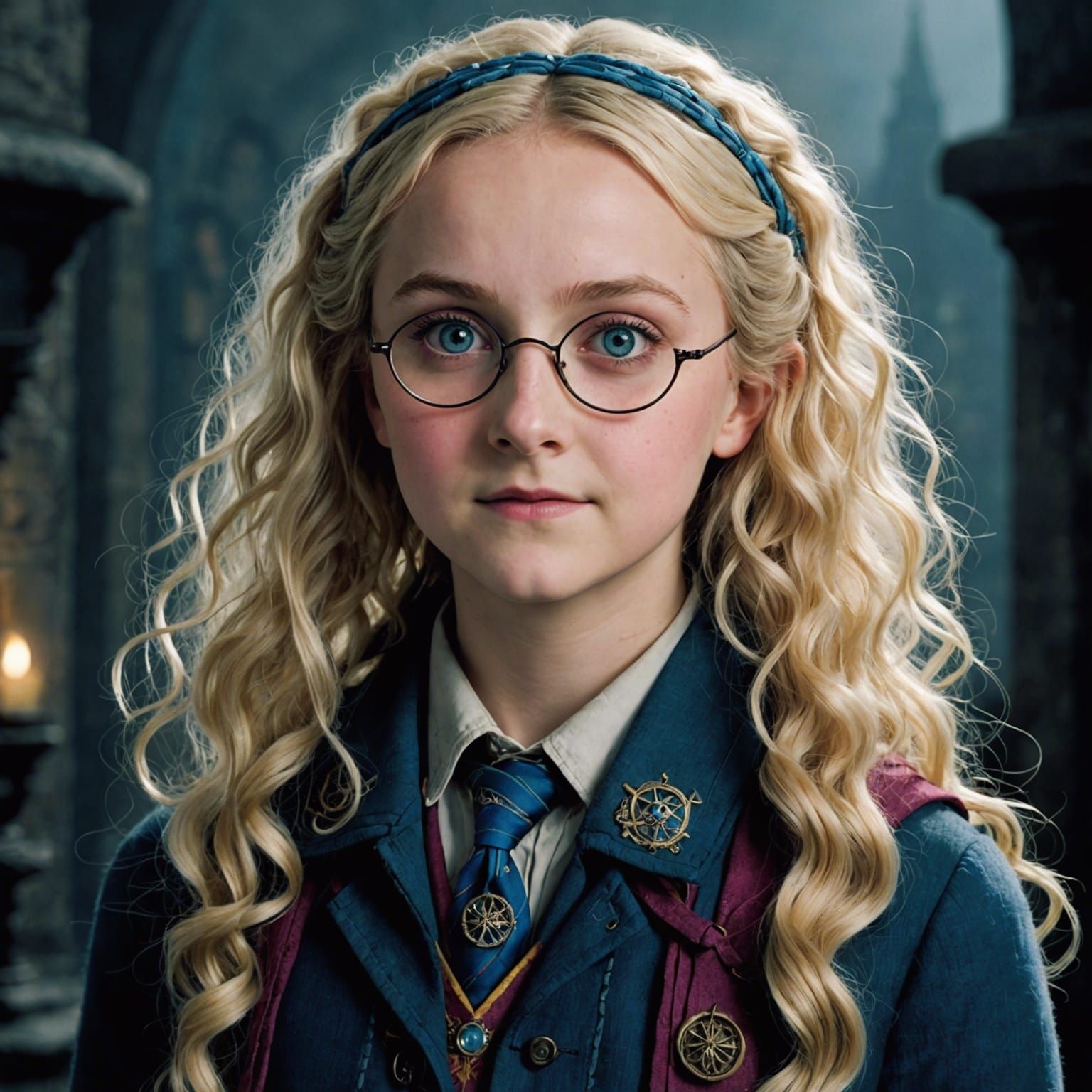 AI Generated Image of Luna Lovegood