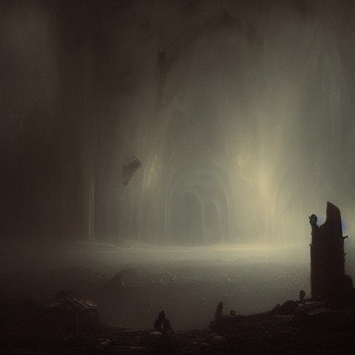 Mystical Midgård: Dark Fantasy Landscape