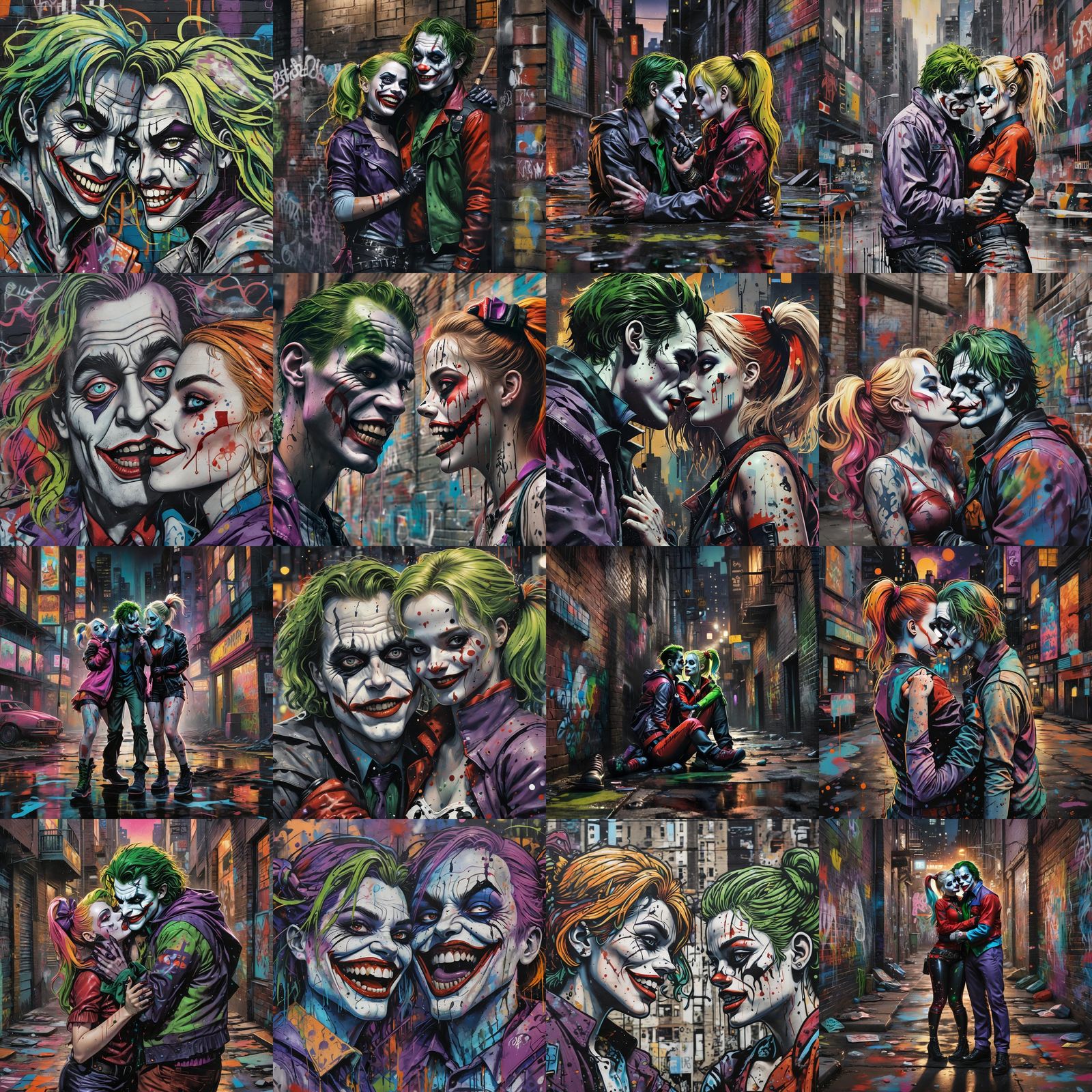 Joker and Harley Quinn: Graffiti Mad Love