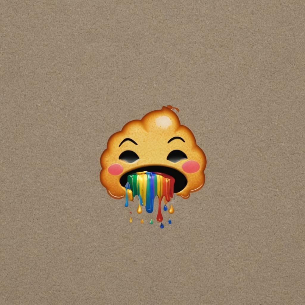 Gen Z 'Sick' Emoji Spewing Rainbow
