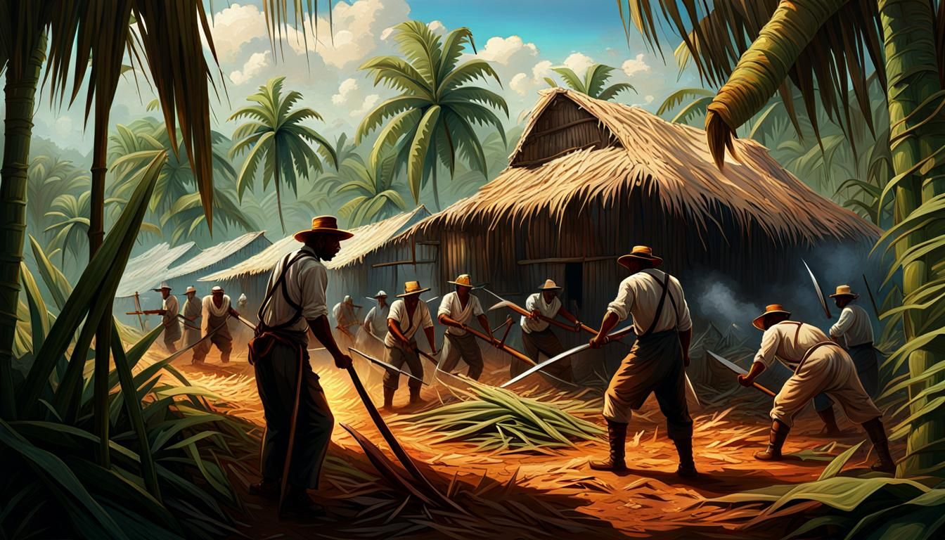 Slave Life on A Plantation