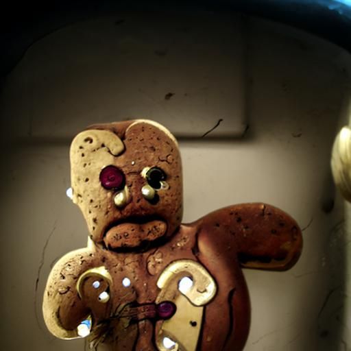 Broken Gingerbread Man Butcher