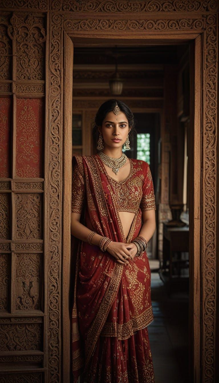 Woman Discovers Hidden Basement Door in Grand Villa with Int...