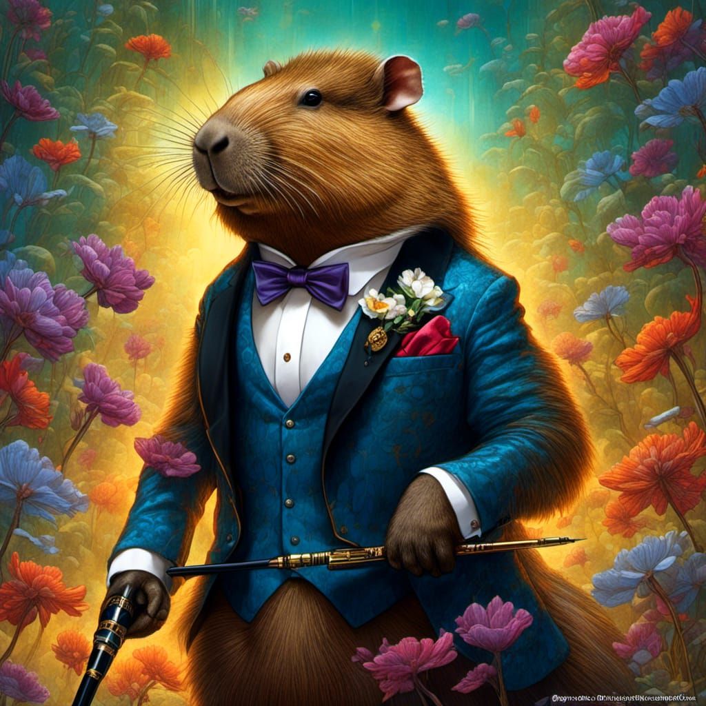 My names is Agent Bara. Capy Bara.