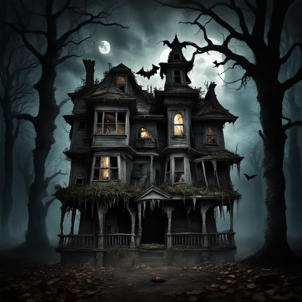 Upside Down Haunted House