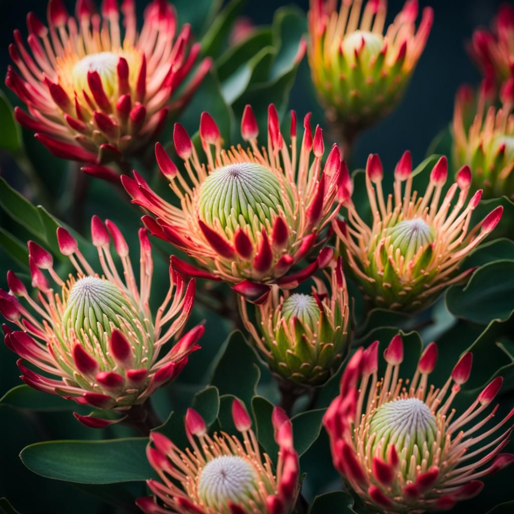 Stunning South African Protea Flower Photography