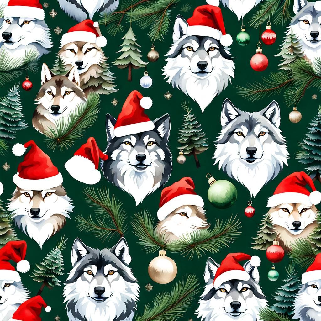 Have a Merry Wolfy Christmas!
