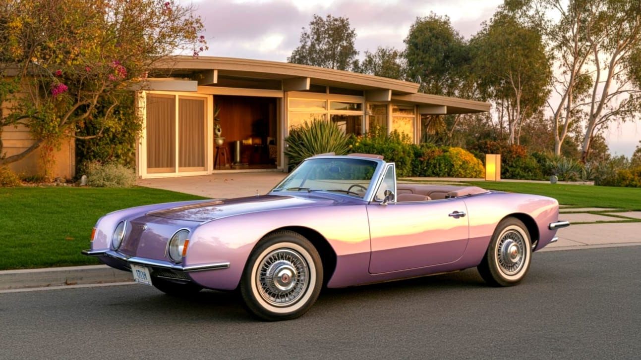 Exquisite Avanti Convertible at Malibu Home, 8K