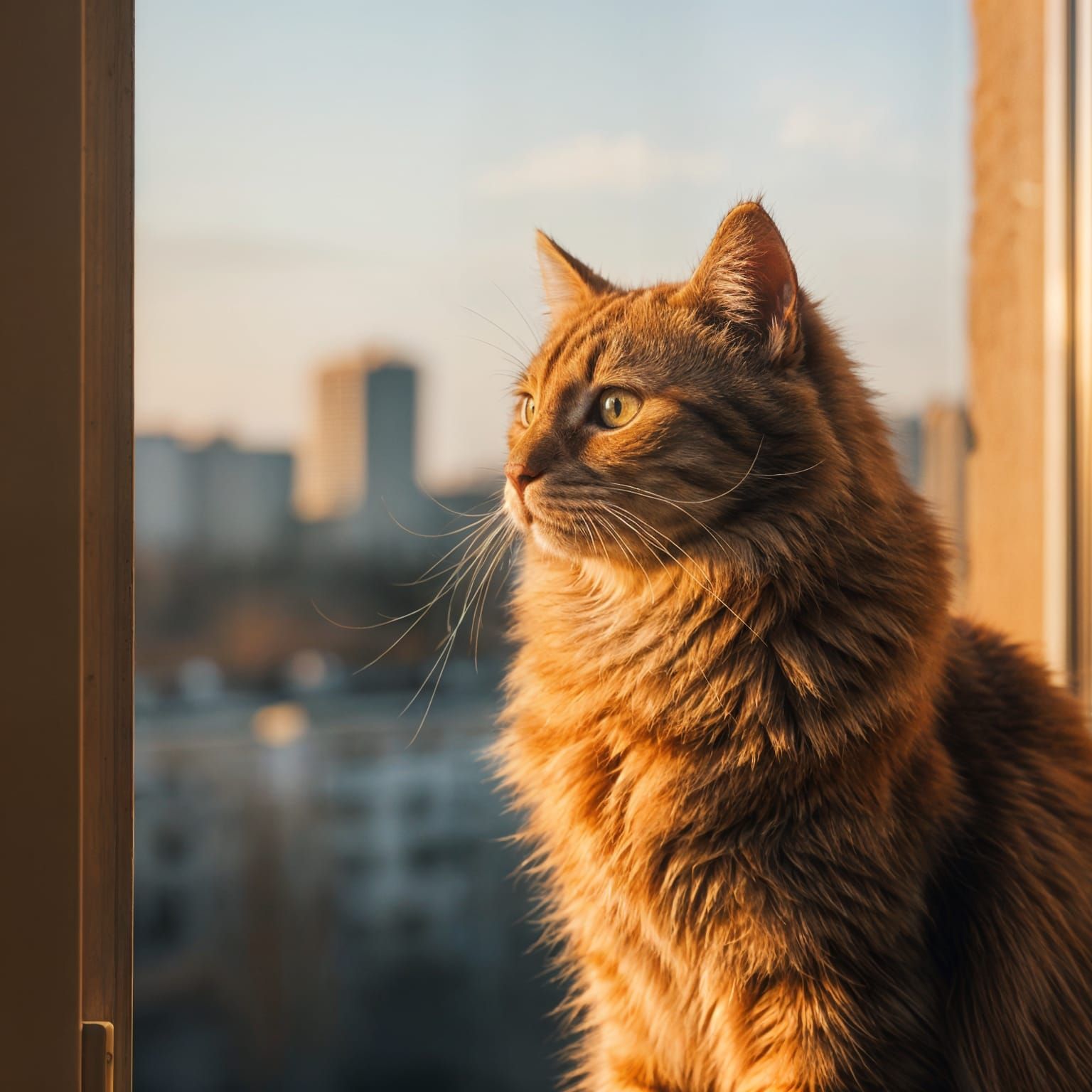 Realistic Cat in High Dynamic Range