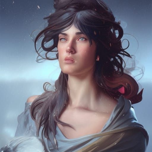 Selfie with Hercules: Detailed Artstation Portrait