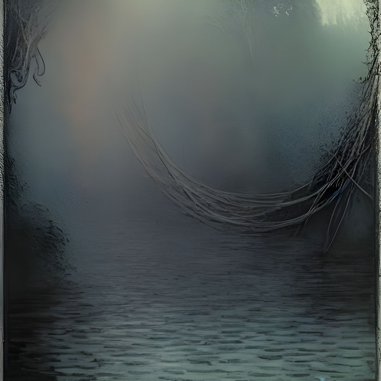 Chromatic Aberration Flow Diagram in Pâte de Verre Style