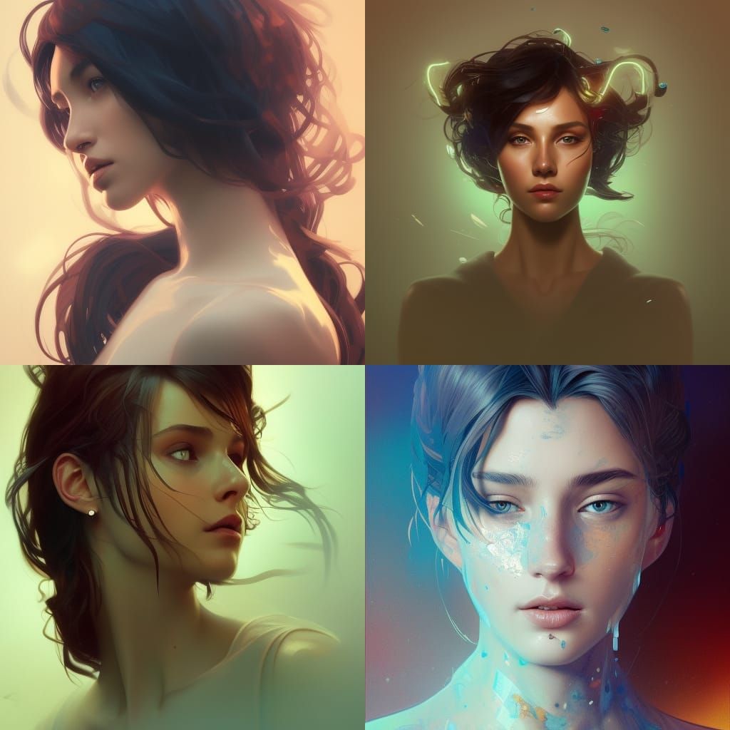 Detailed Album Cover Portrait in Unreal Engine 5