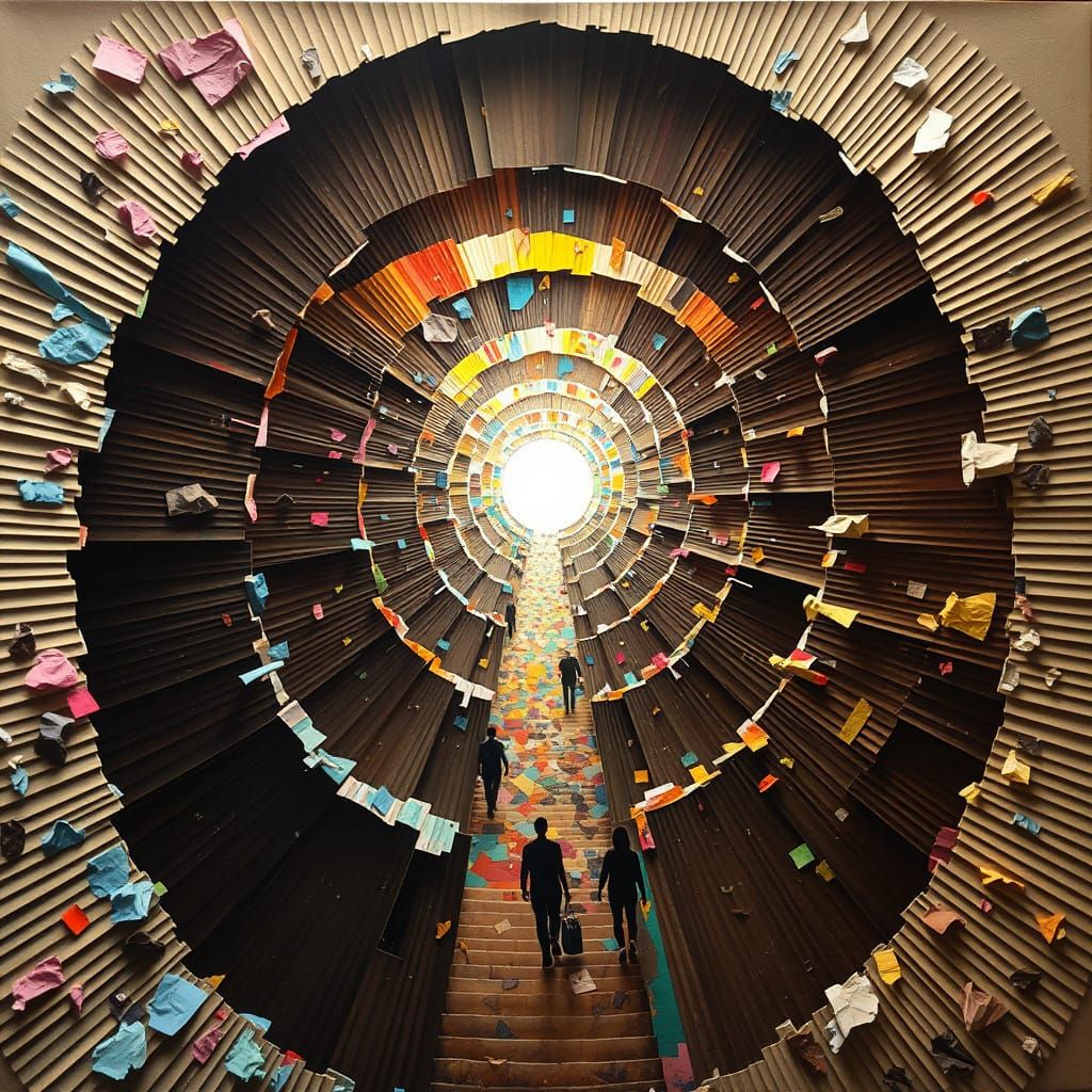 Surreal Journey to the Center of the Mind in Hyperrealistic...