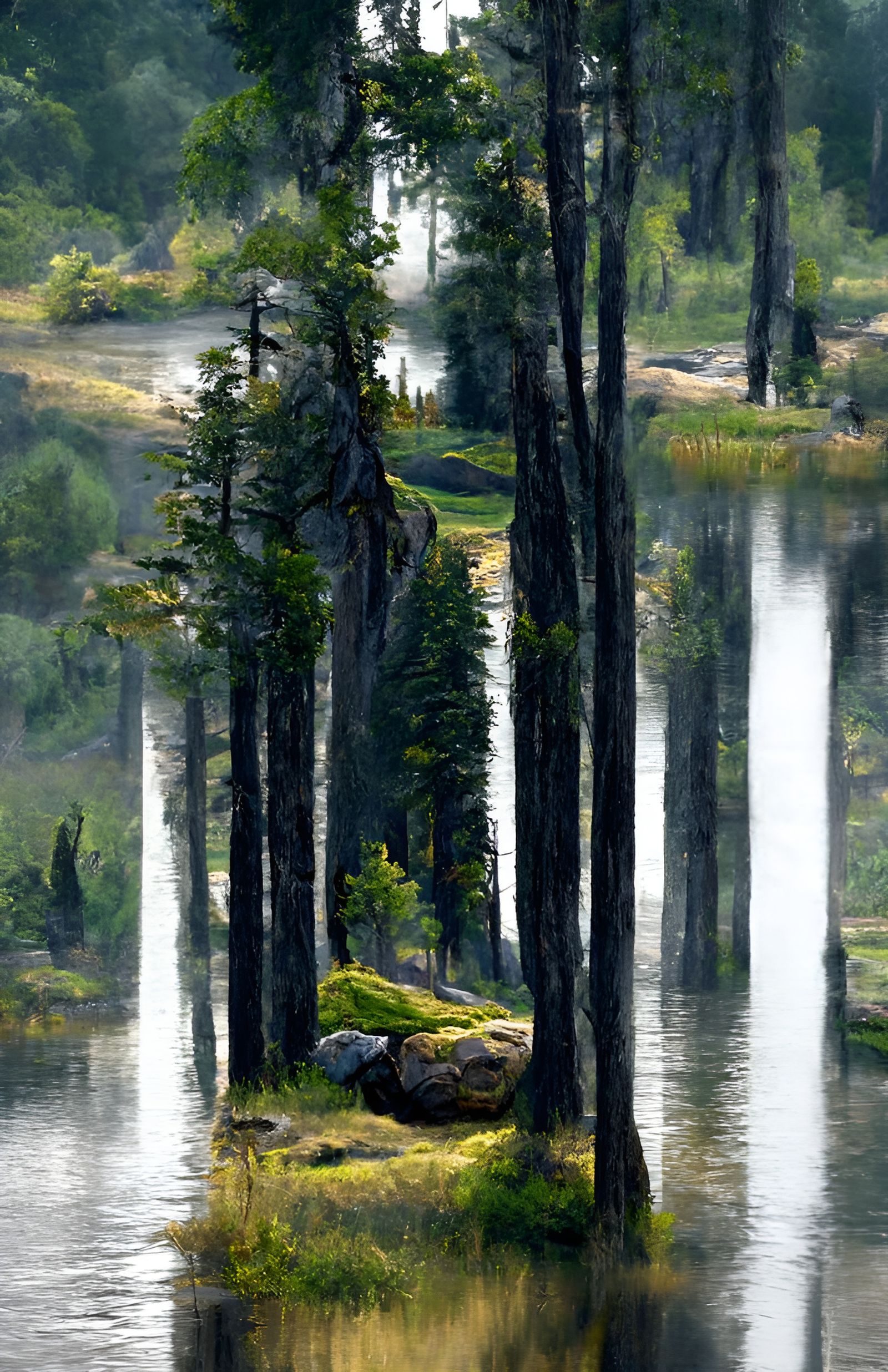 Detailed Landscape Vista Photography in 16K