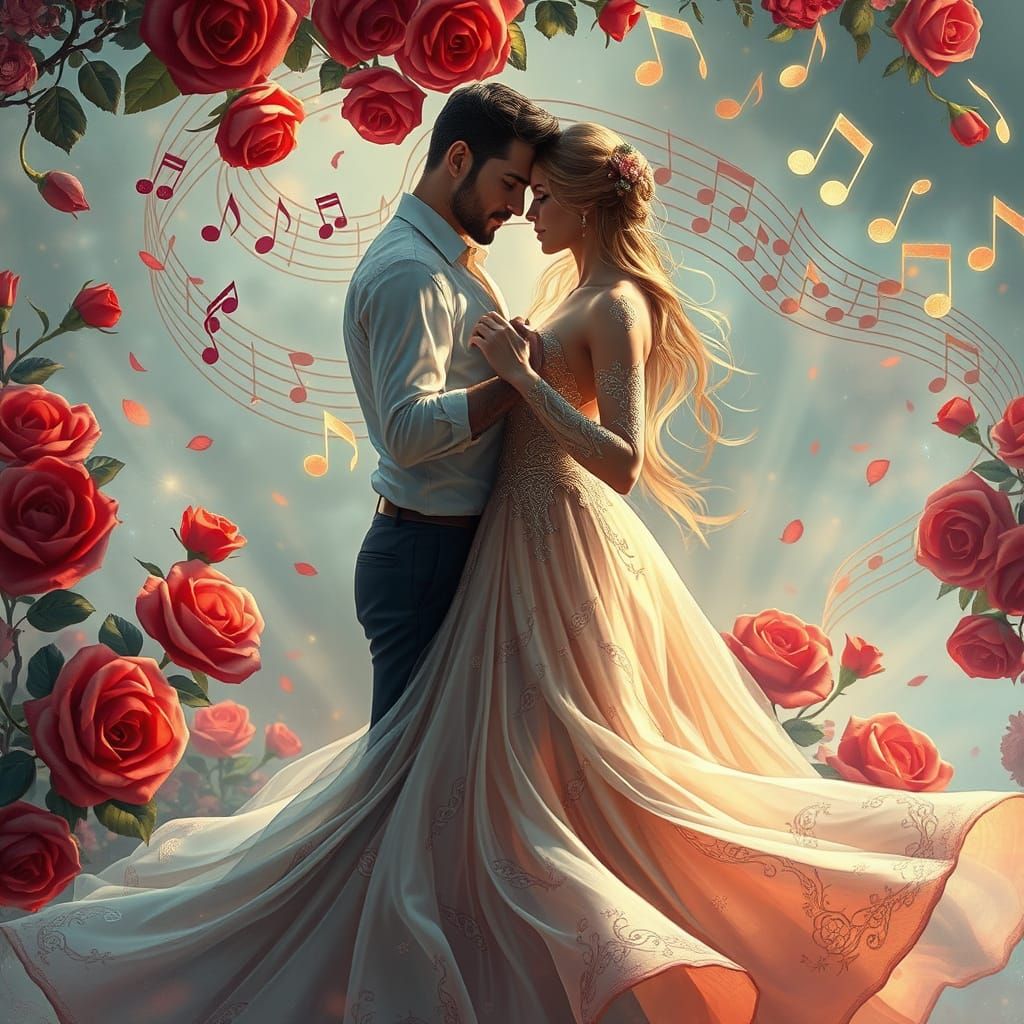 Romantic Waltz in Dreamlike Whimsy