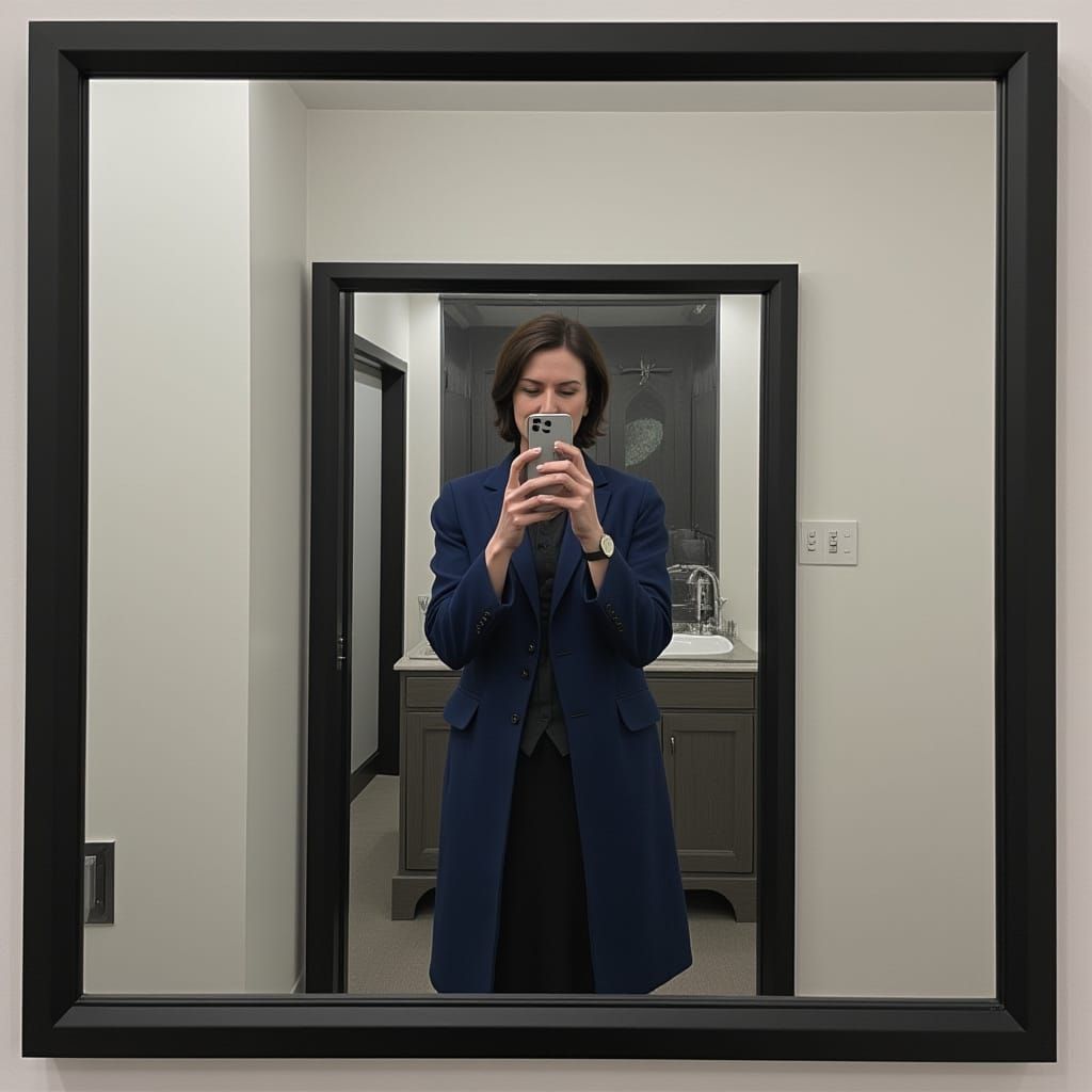 Mirror Reflecting a Hidden Identity