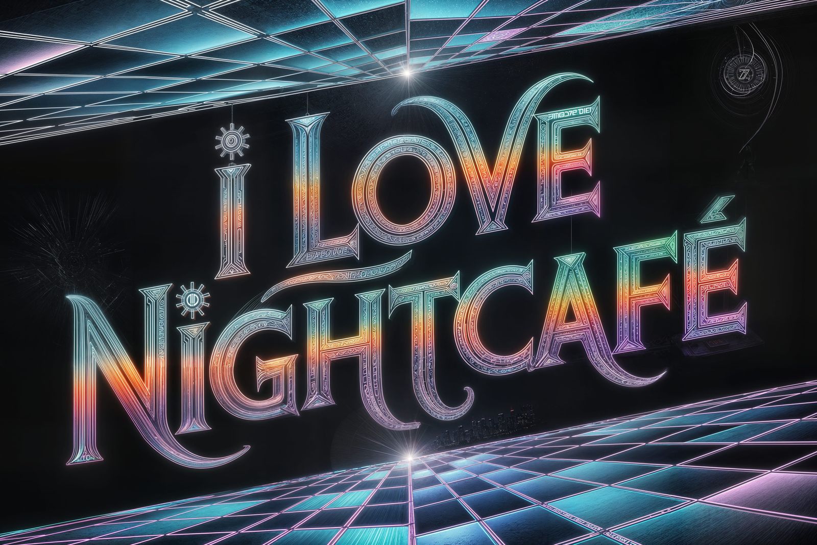 Vibrant Cosmic Dreamscape Celebrates NightCafe Community