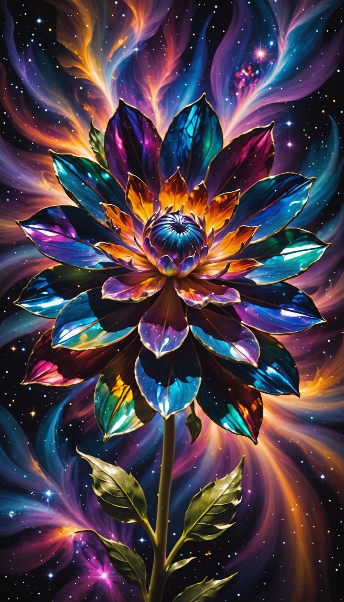 Chromatic flower series pt. 4