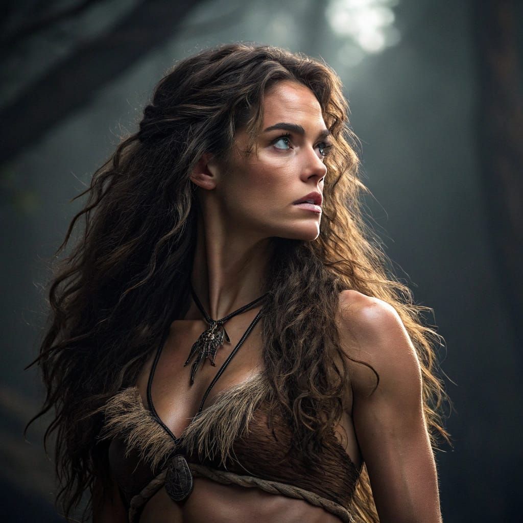 Comic book artist BUDD ROOT'S CAVEWOMAN character. Beautiful...