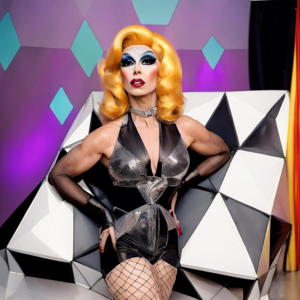 Drag Queen of Stature... Perhaps Cousin to Sherry Vine?