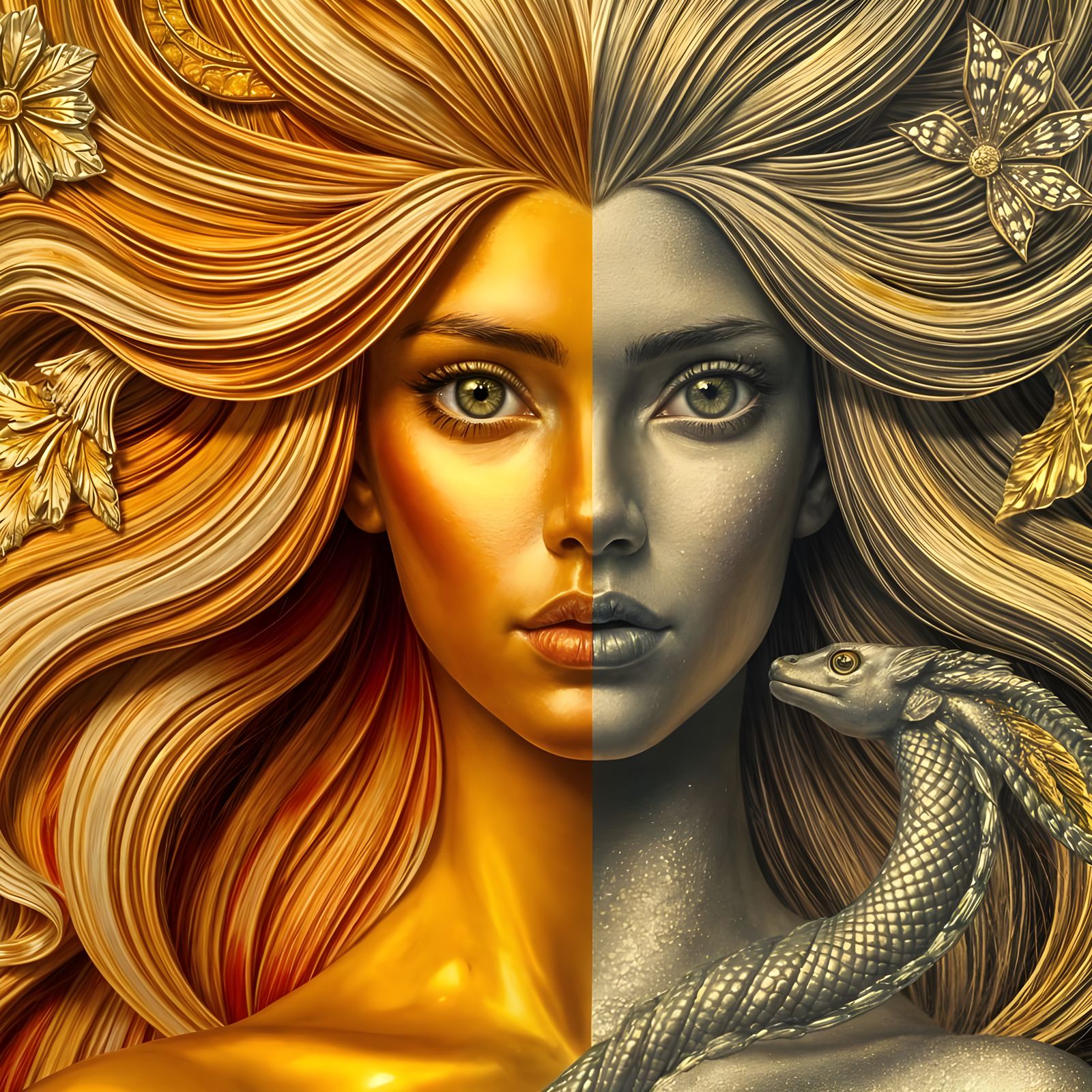 Mermaid Goddess 💛🧡