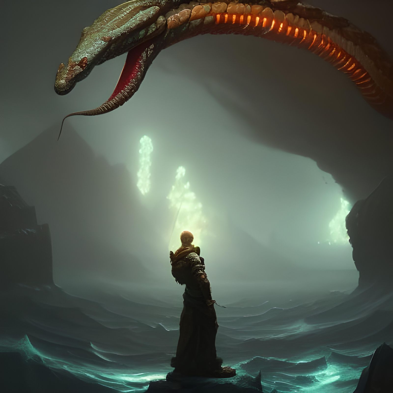 Jörmungandr, World Serpent, Norse Mythology