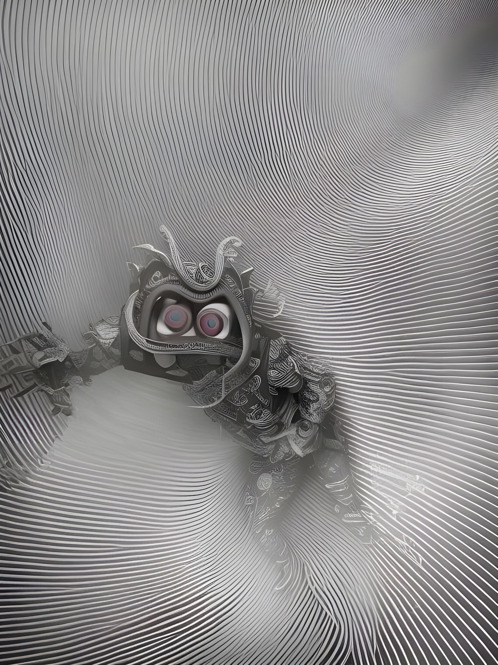 Futuristic Cityscape with Bizarre Creatures, Photorealistic ...