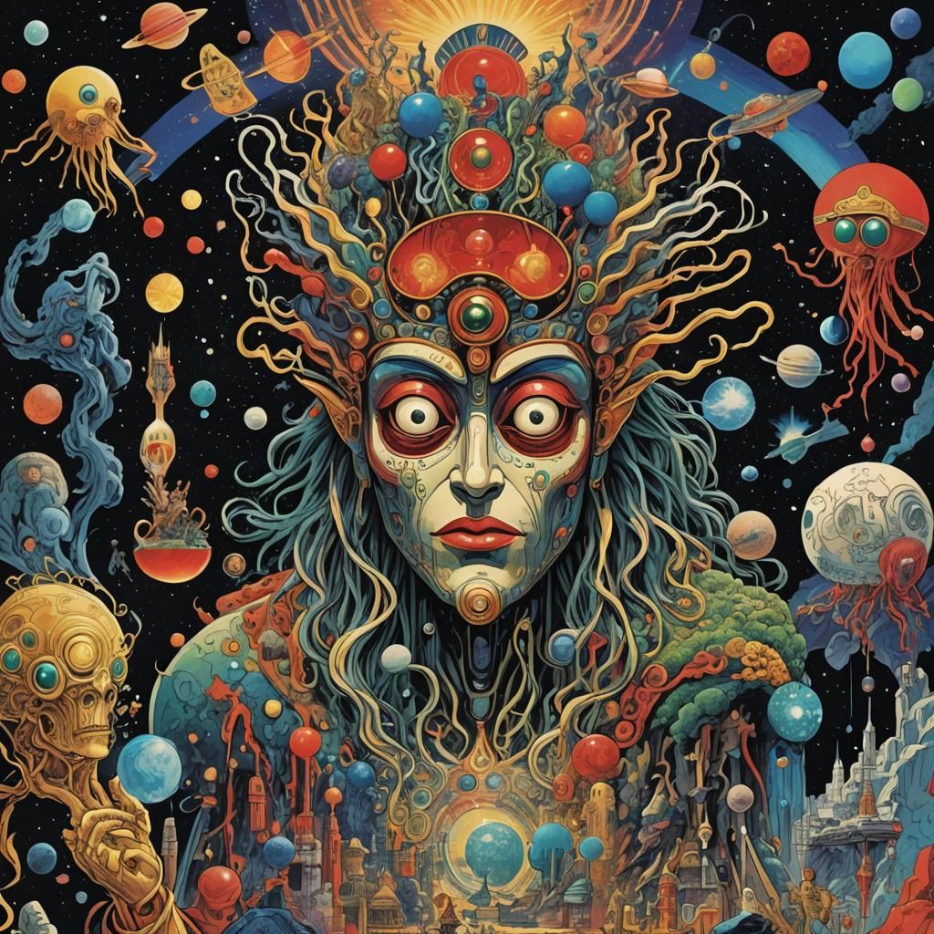 Sci-Fi Characters Await Archon's Avatar Manifestation