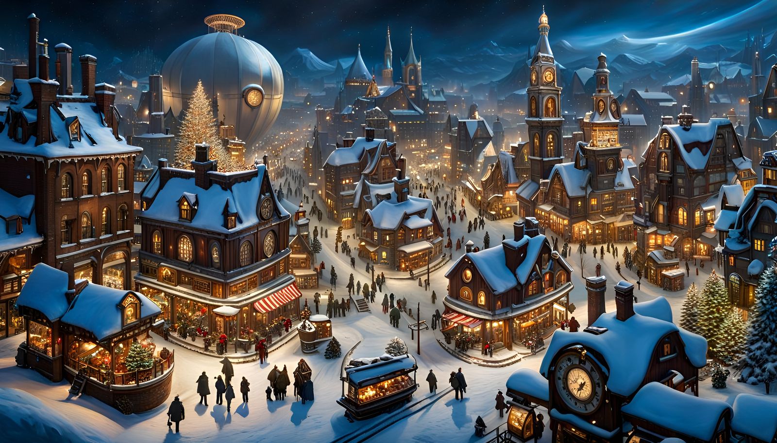 Steampunk Winter Wonderland
