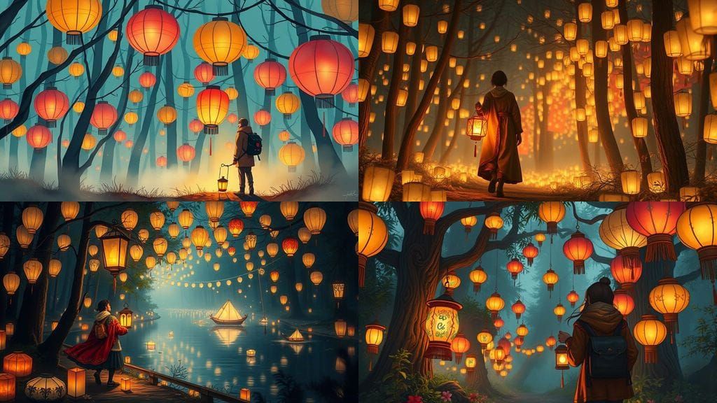 Festival of Light: Lanterns in the Night